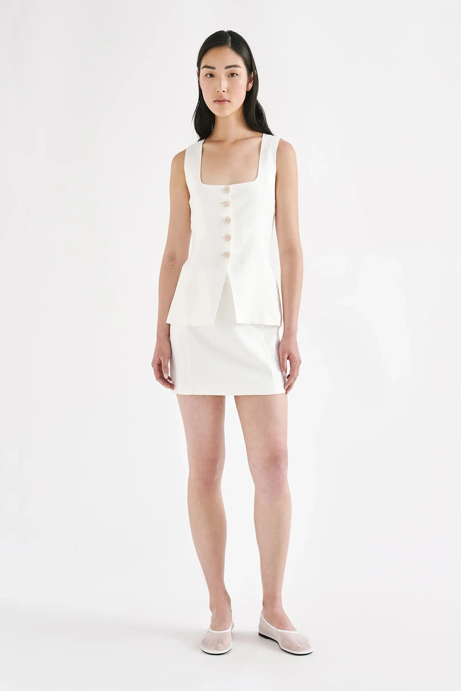 CLIO LINEN VEST