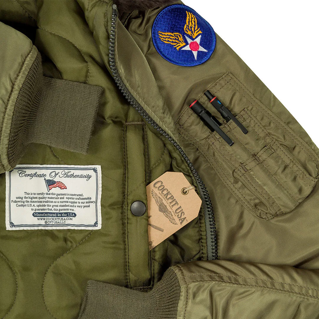 Cockpit USA B-15 Nylon Bomber Jacket