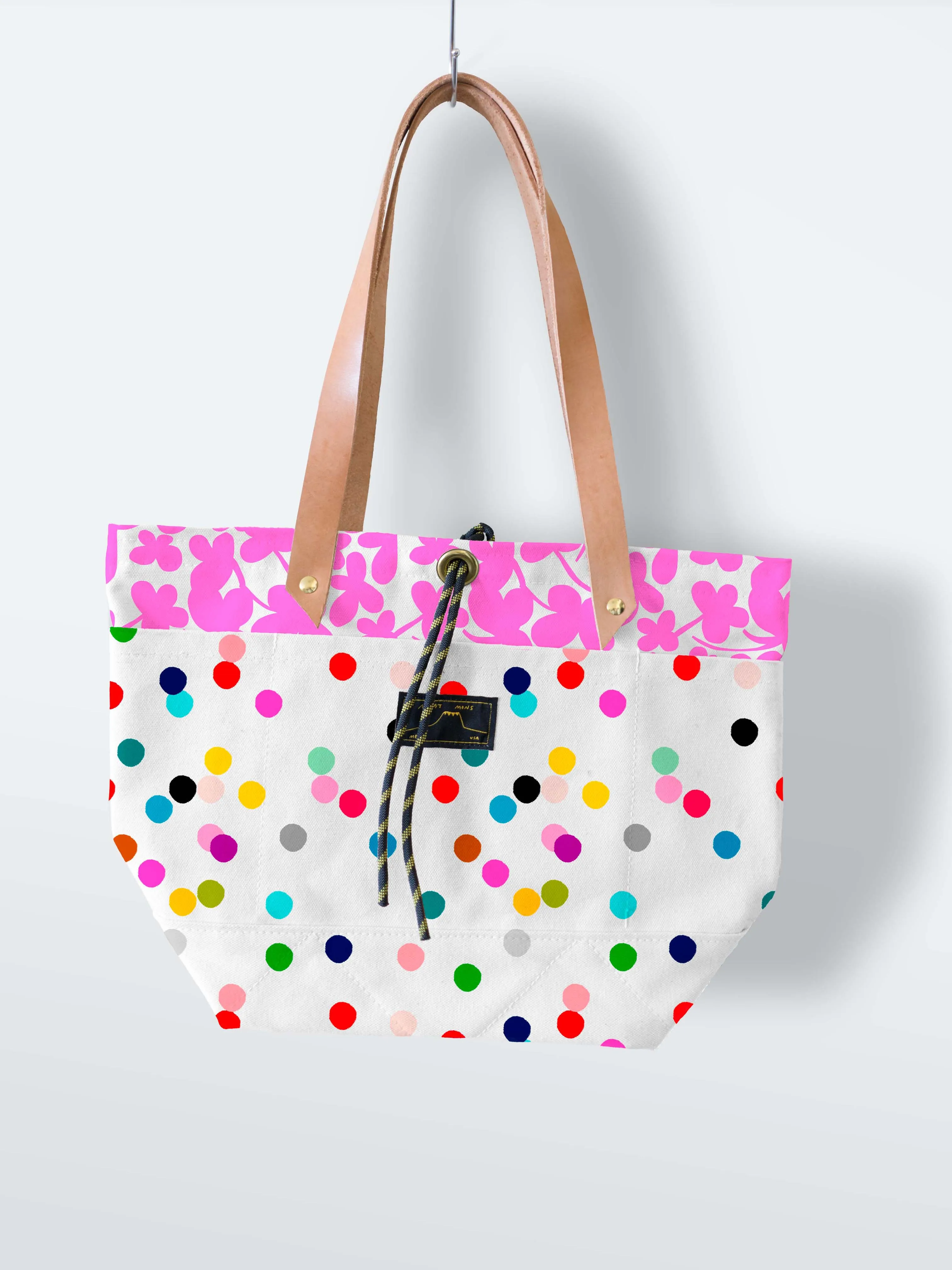 Confetti (white) organic cotton linen