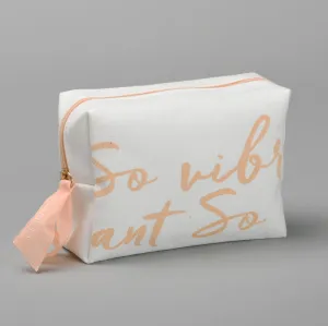Cosmetic Canvas Bag