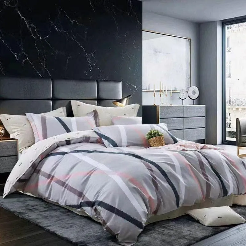 Cotton Ashley Duvet Cover Set 200 Thread Count