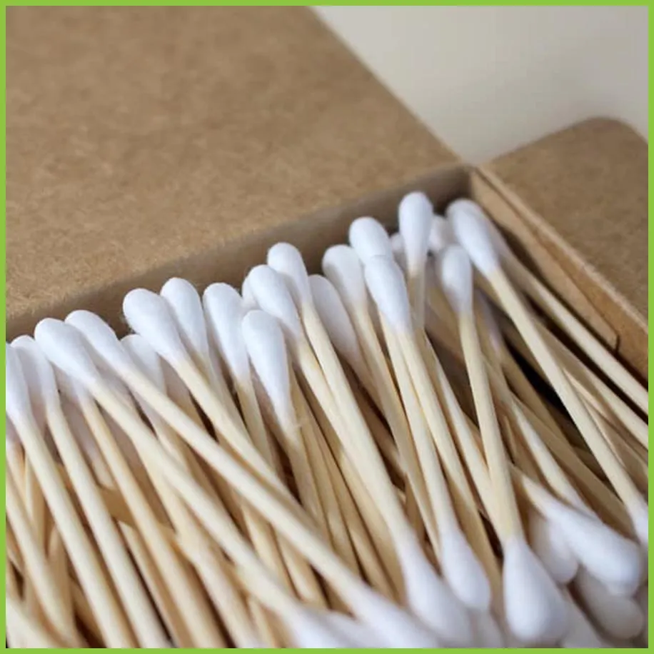 Cotton Buds - Box of 200 - Go Bamboo