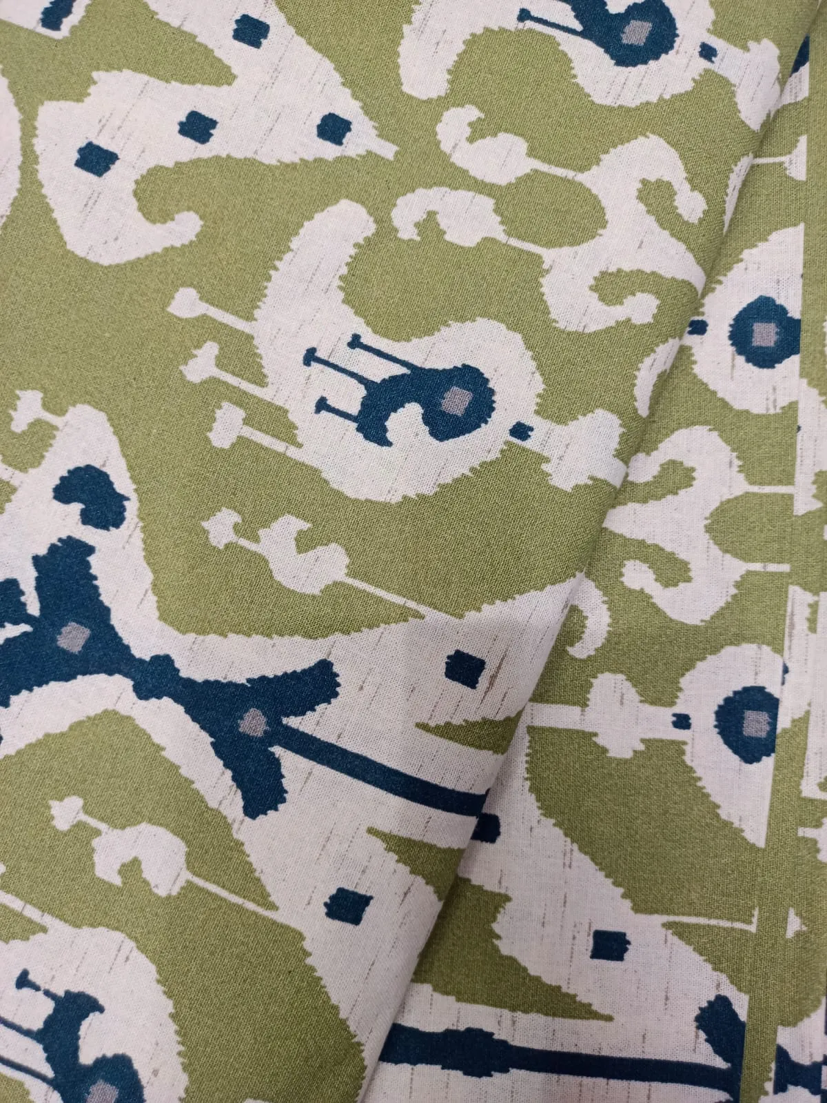 Cotton Linen Flax Digital Printed Fabric