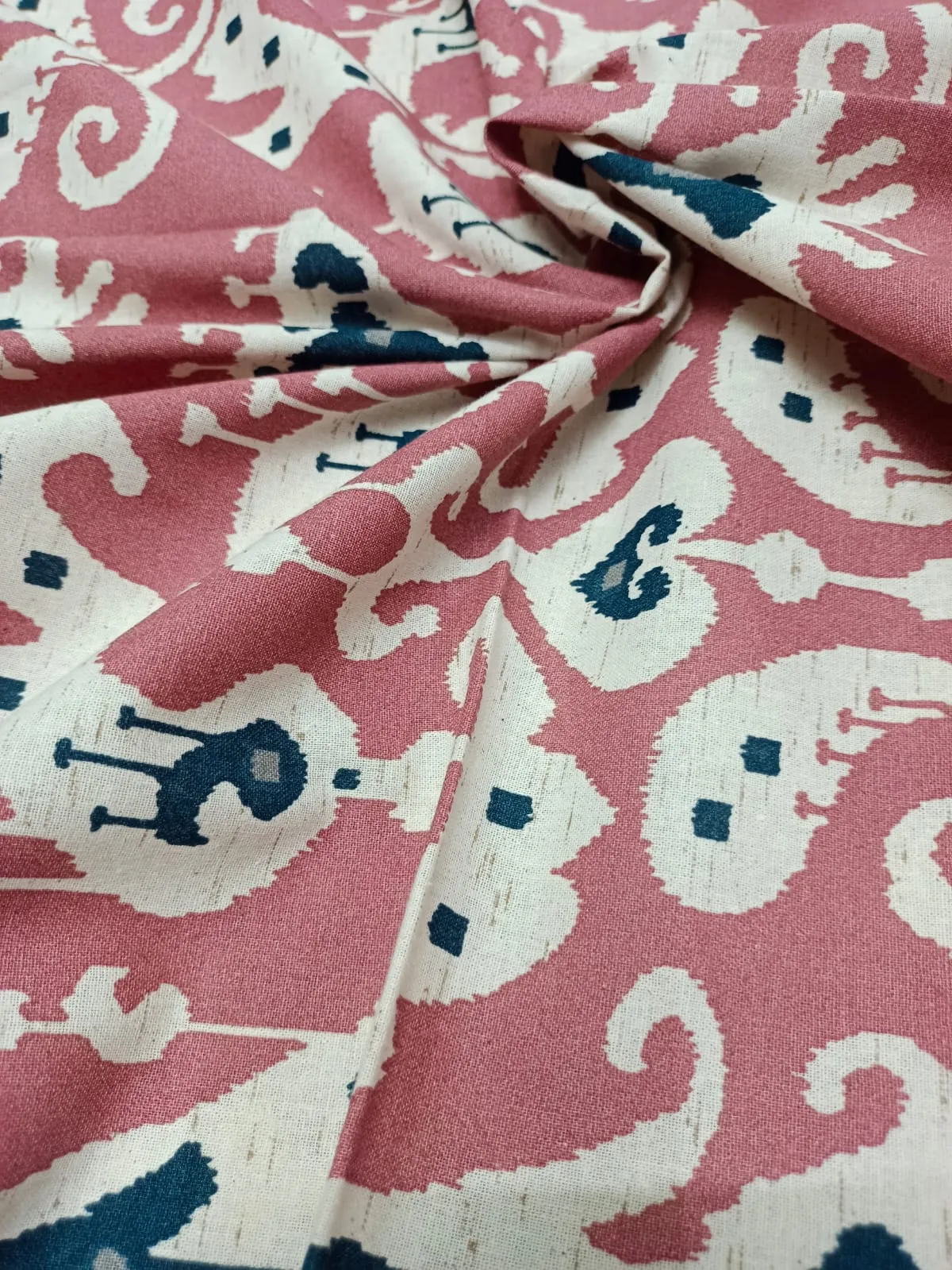 Cotton Linen Flax Digital Printed Fabric