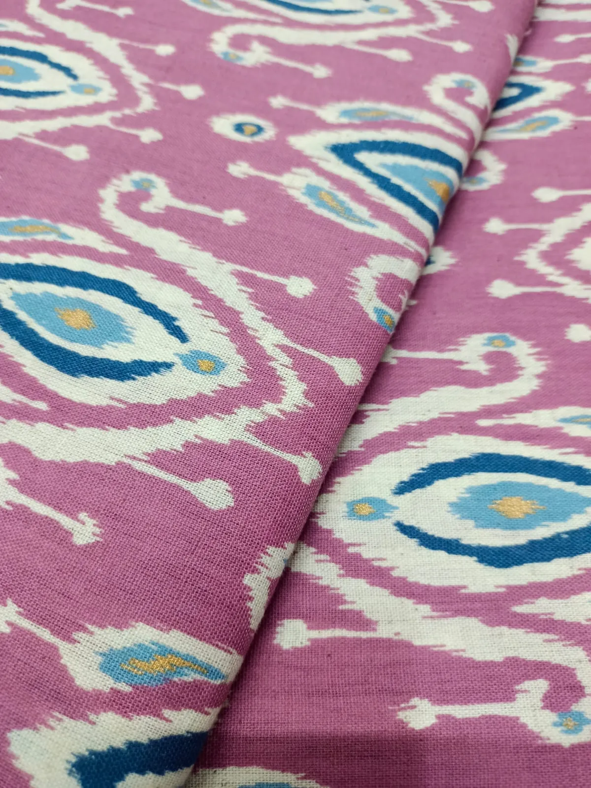 Cotton Linen Flax Digital Printed Fabric