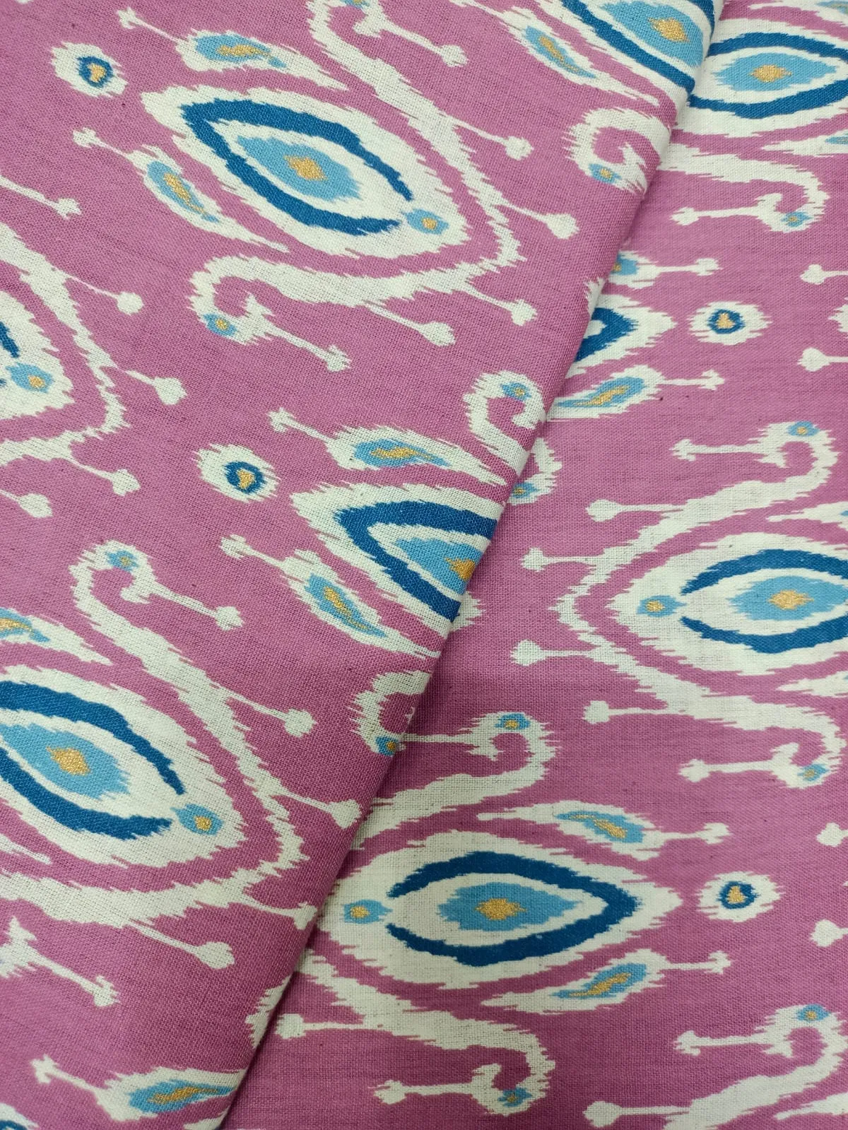 Cotton Linen Flax Digital Printed Fabric