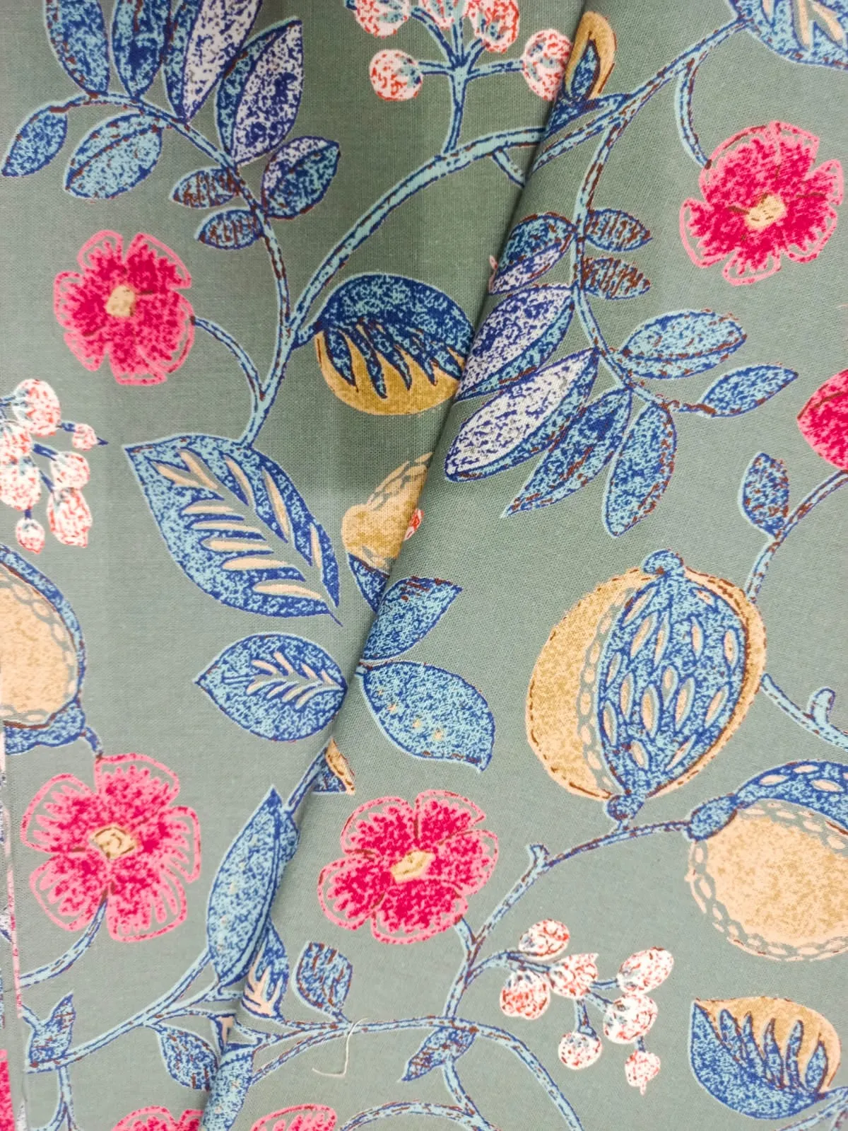 Cotton Linen Flax Digital Printed Fabric