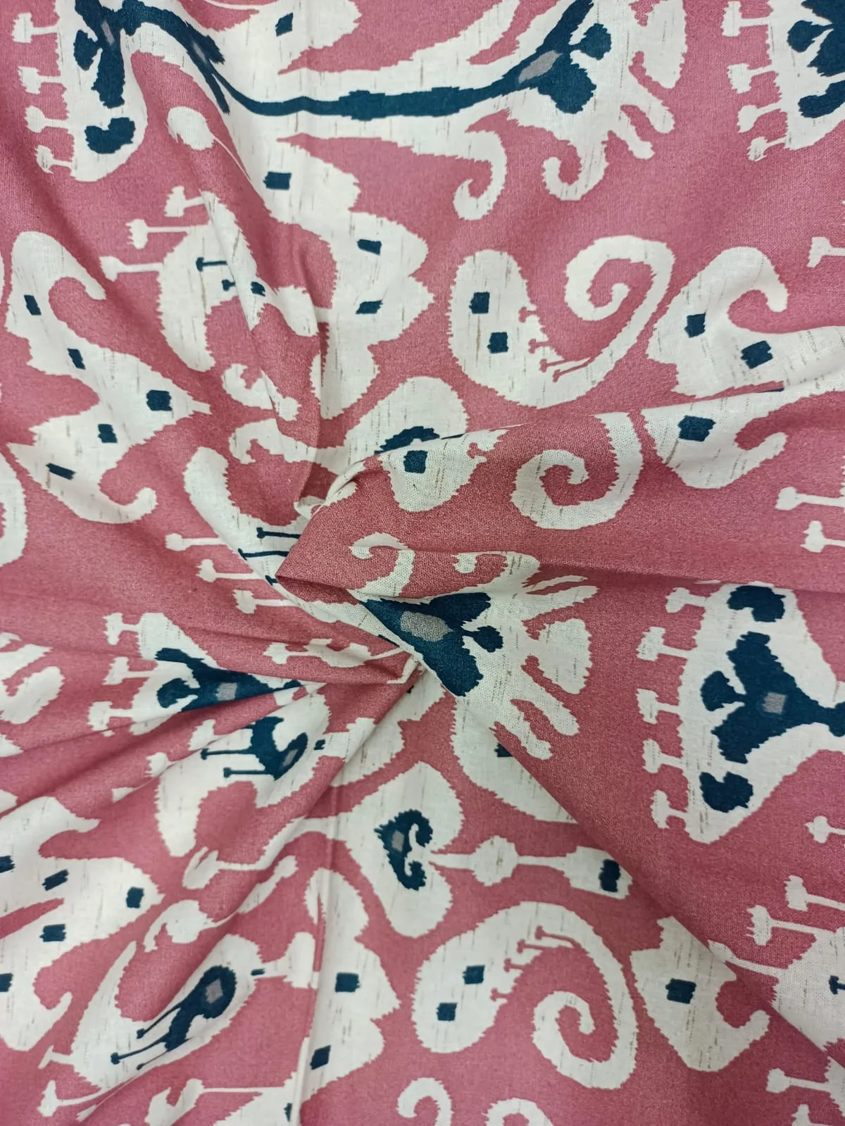 Cotton Linen Flax Digital Printed Fabric