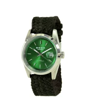 Country Club Green - Black Wristband