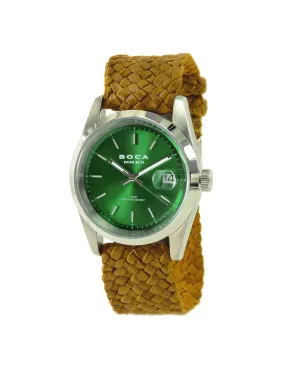 Country Club Green - Camel Wristband