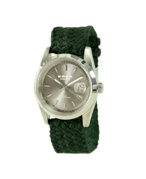 Country Club Grey - Forest Green Wristband