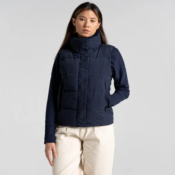 Craghoppers Women's Langley Baffled Vest | Blue Navy