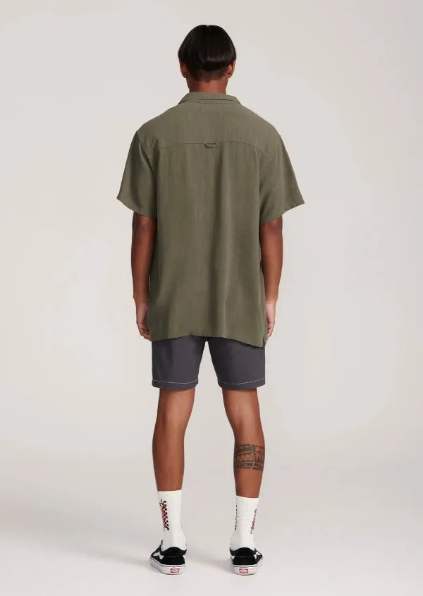 Critical Slide Ernie SS Resort Shirt Forest