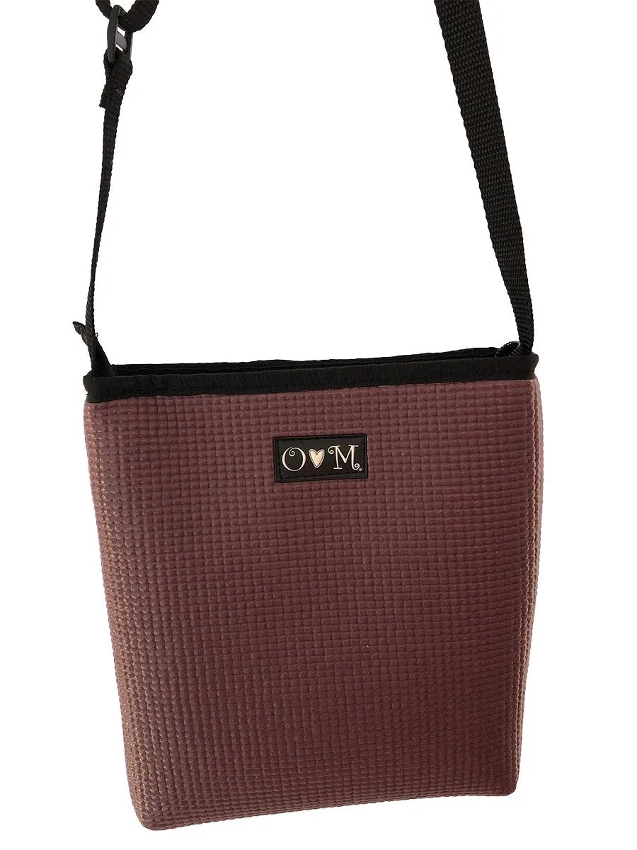 Cross Body Purse, Recycled Yoga Mats