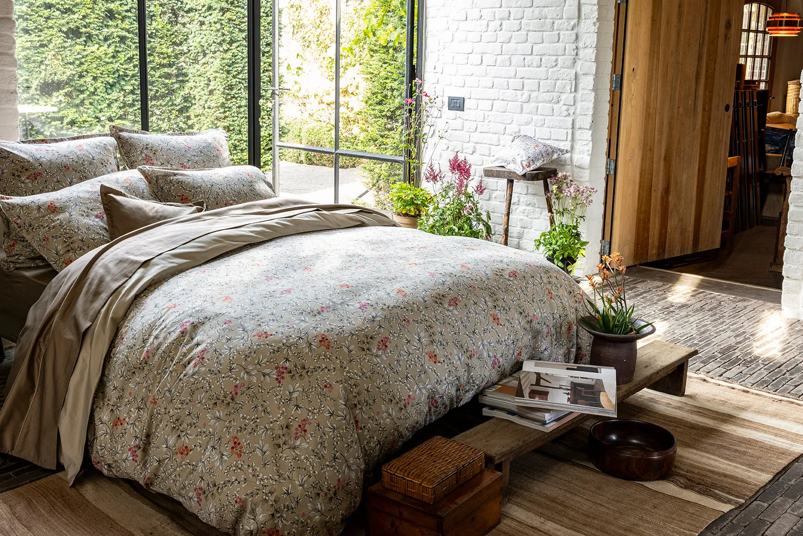 cueillette duvet cover