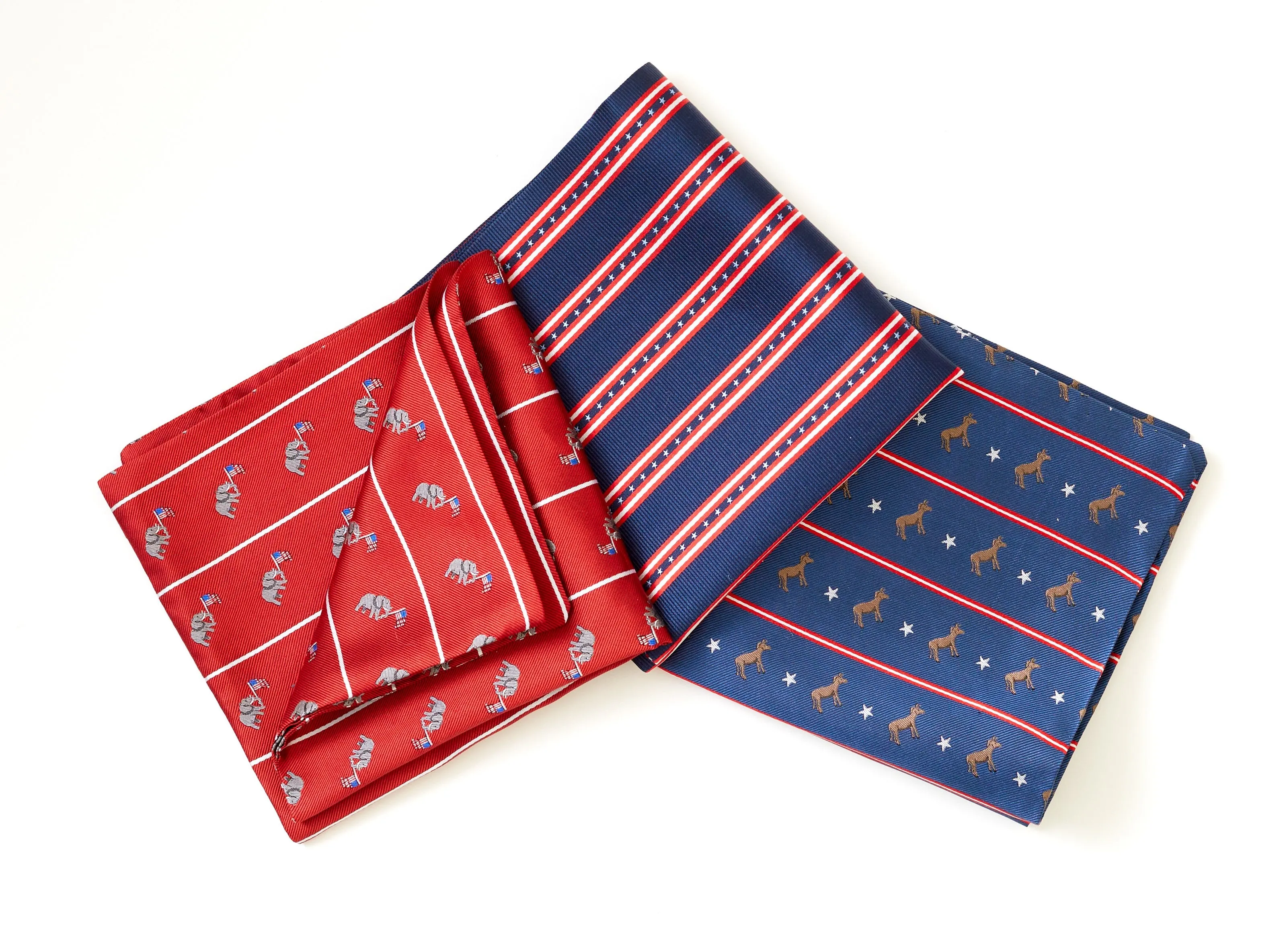Democrat Blue - Pocket Squares
