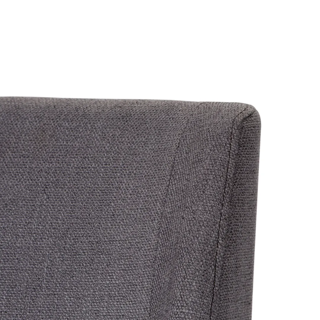 Didmarton Linen Side Chair (Set of 2) Zipcode Design™ Upholstery Color: Gray Linen