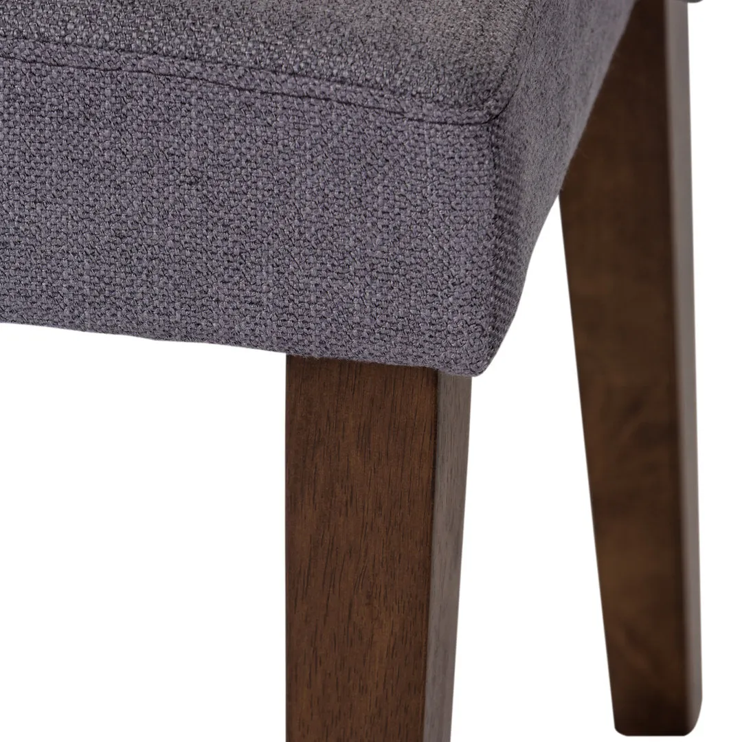 Didmarton Linen Side Chair (Set of 2) Zipcode Design™ Upholstery Color: Gray Linen
