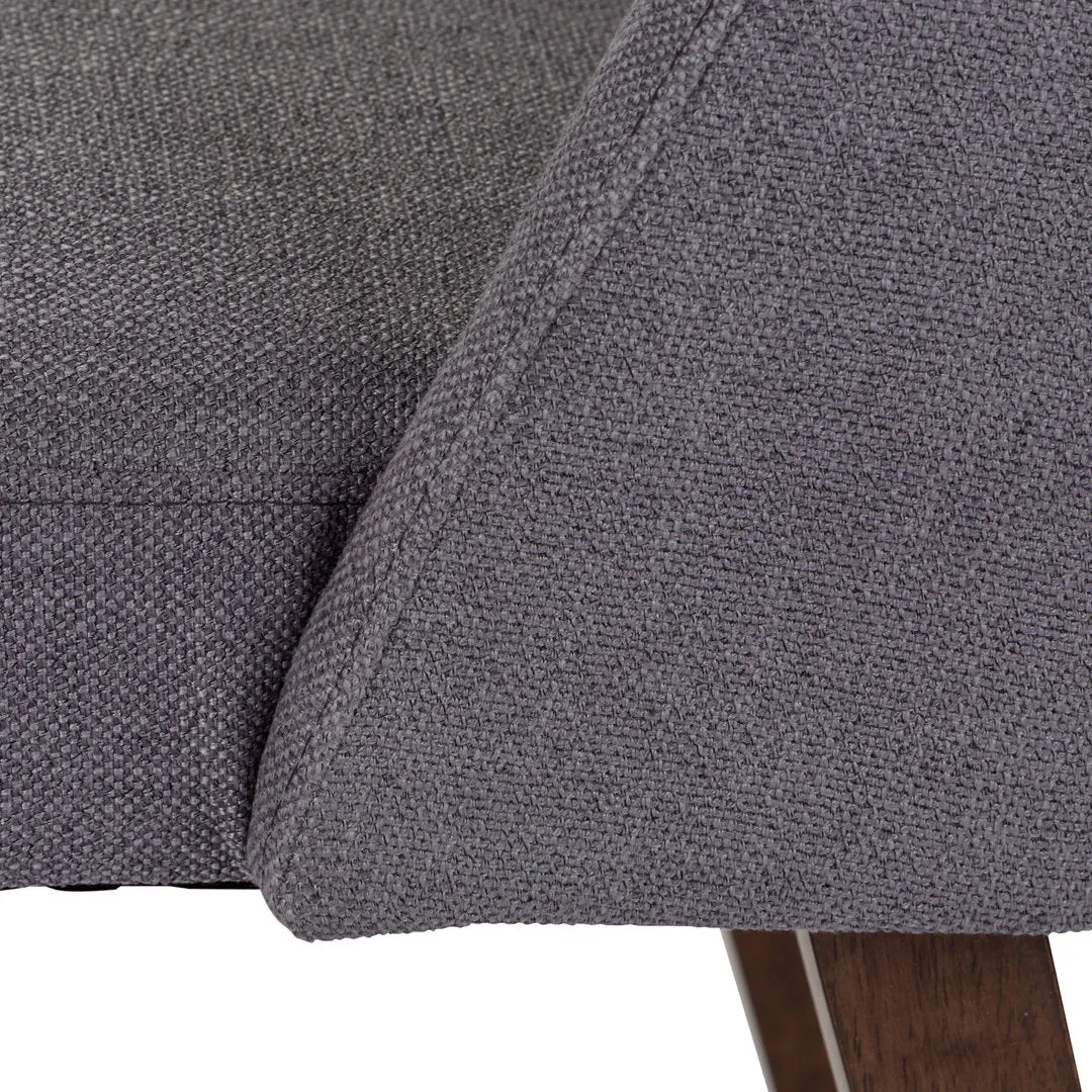 Didmarton Linen Side Chair (Set of 2) Zipcode Design™ Upholstery Color: Gray Linen