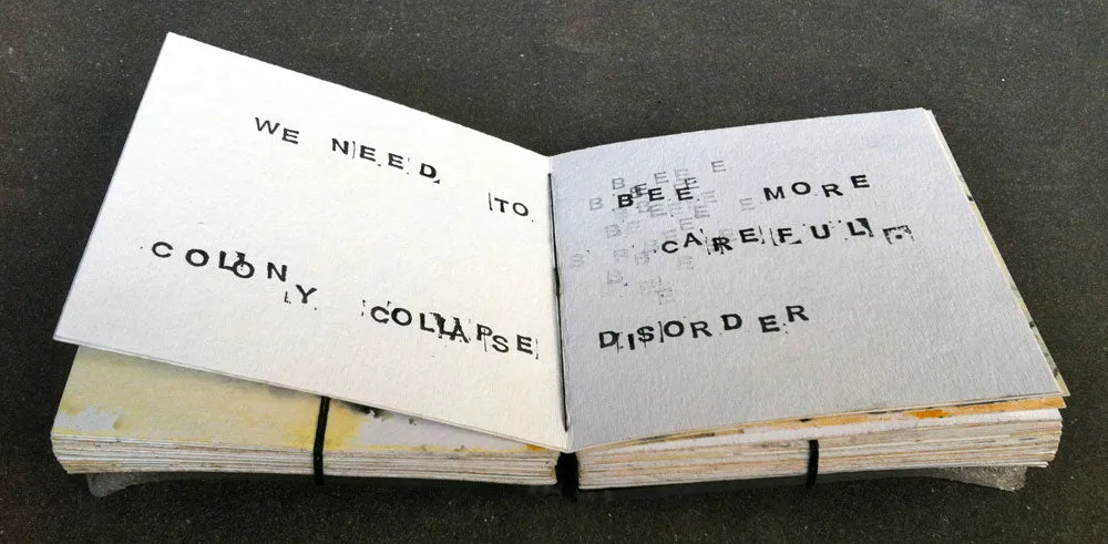Disturbing Beehavior by Abigail Boroughs Schultz -SOLD!