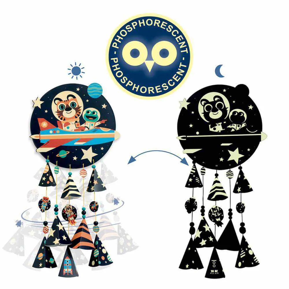 Djeco Do It Yourself Stars Wind Chimes