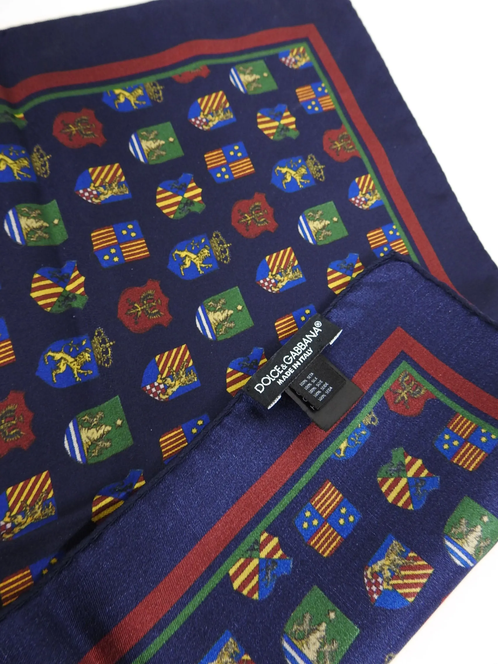 Dolce & Gabbana Silk Pocket Square