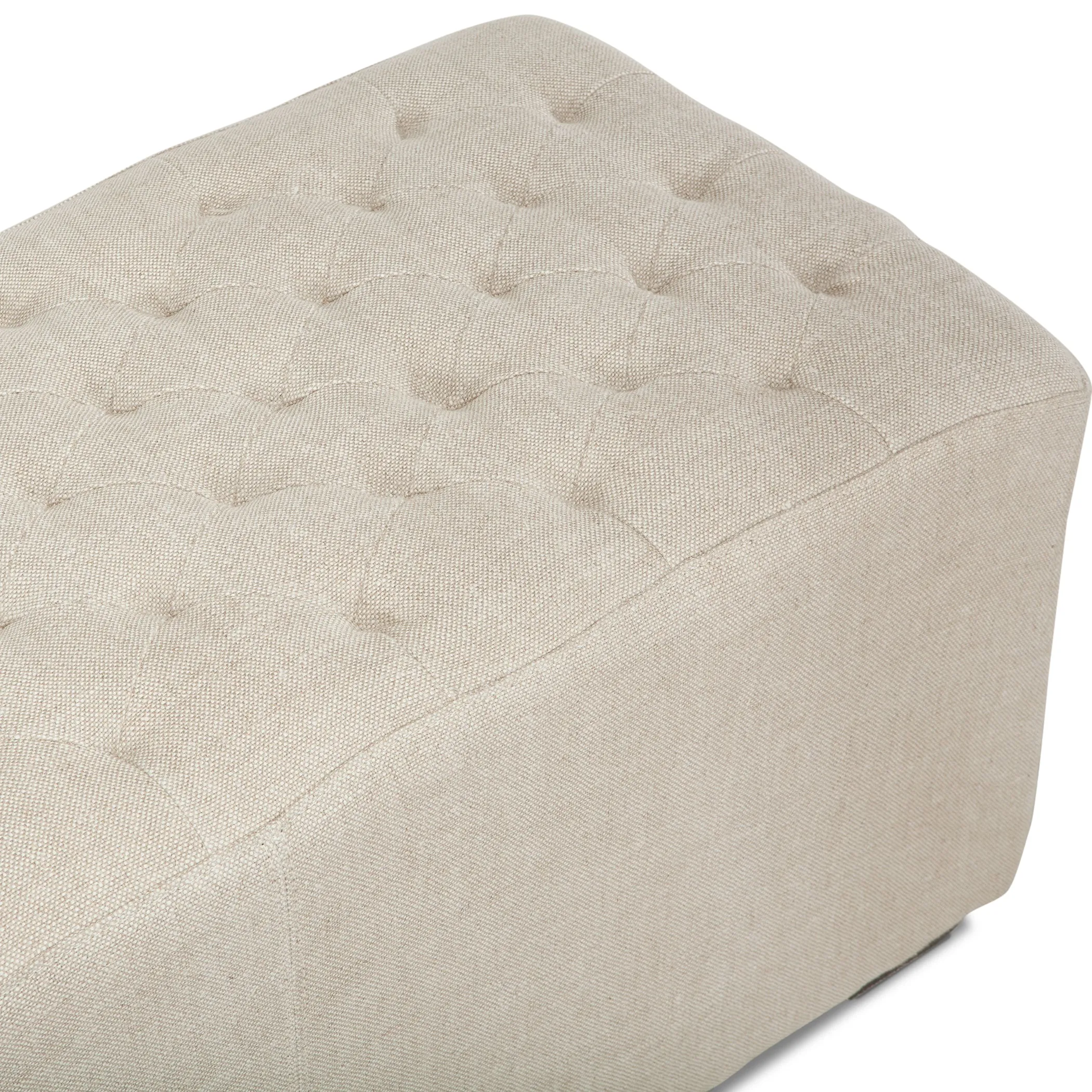 D'Orsay Linen Bench