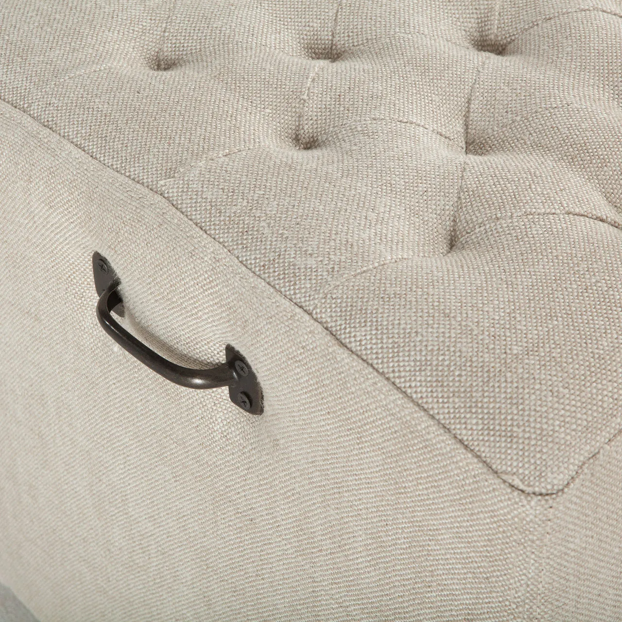 D'Orsay Linen Bench
