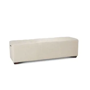 D'Orsay Linen Bench