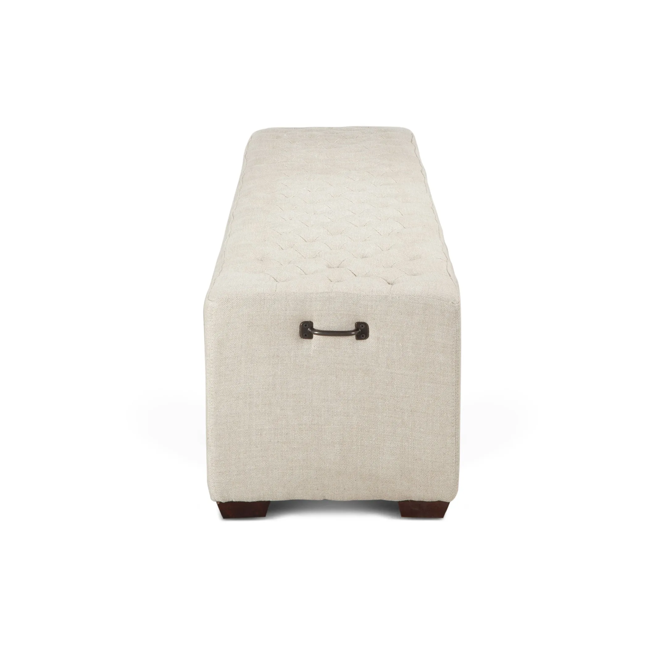 D'Orsay Linen Bench