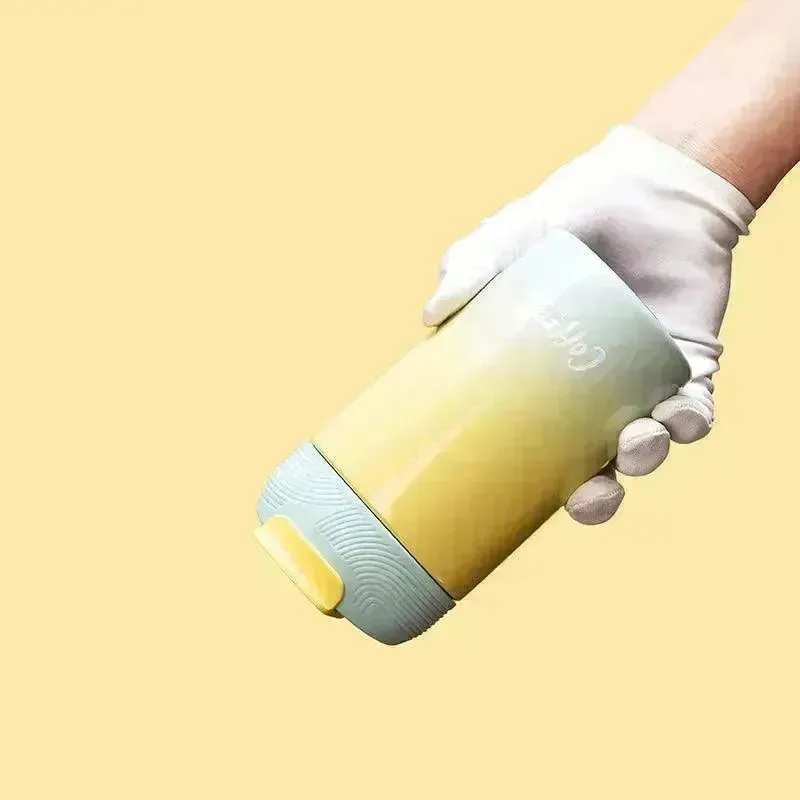 Double Wall Insulated Gradient Coffee Tea Mug