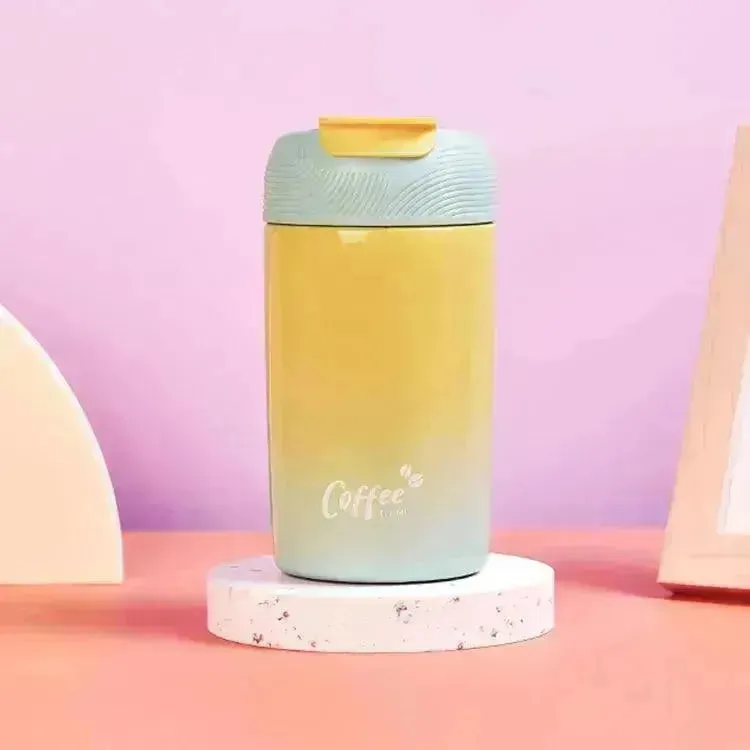 Double Wall Insulated Gradient Coffee Tea Mug