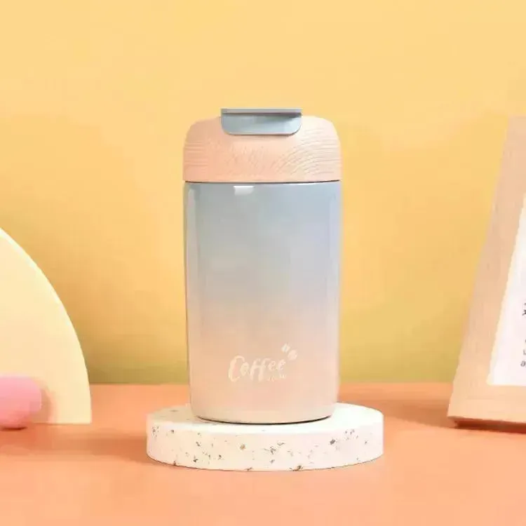 Double Wall Insulated Gradient Coffee Tea Mug