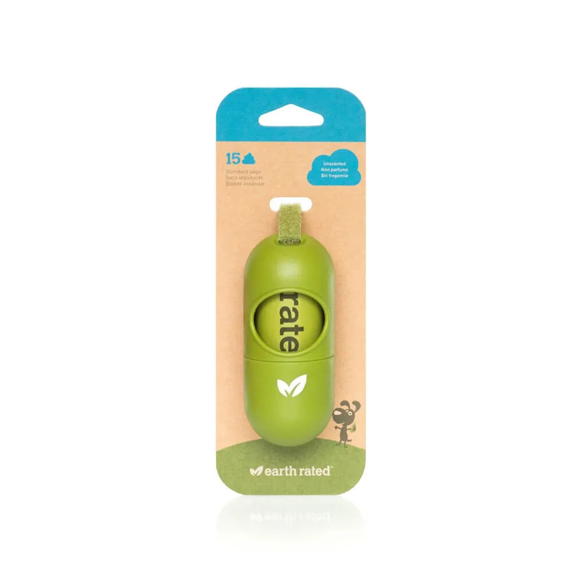 Earth Rated Dispenser w/15 Bags (Unscented)