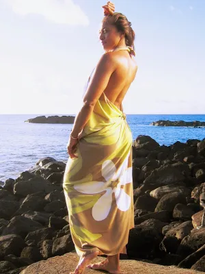 ECO BAMBOO PAREO - TIARE Latte - TALL SIZE