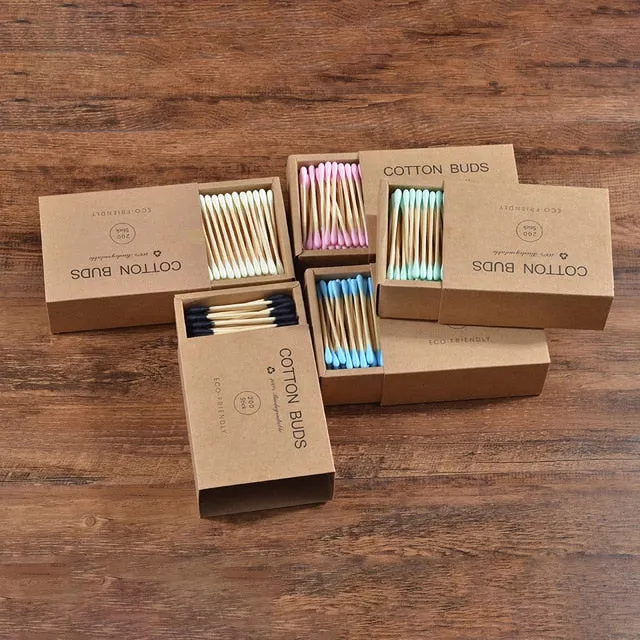 Eco Bamboo Toothbrush Box Set