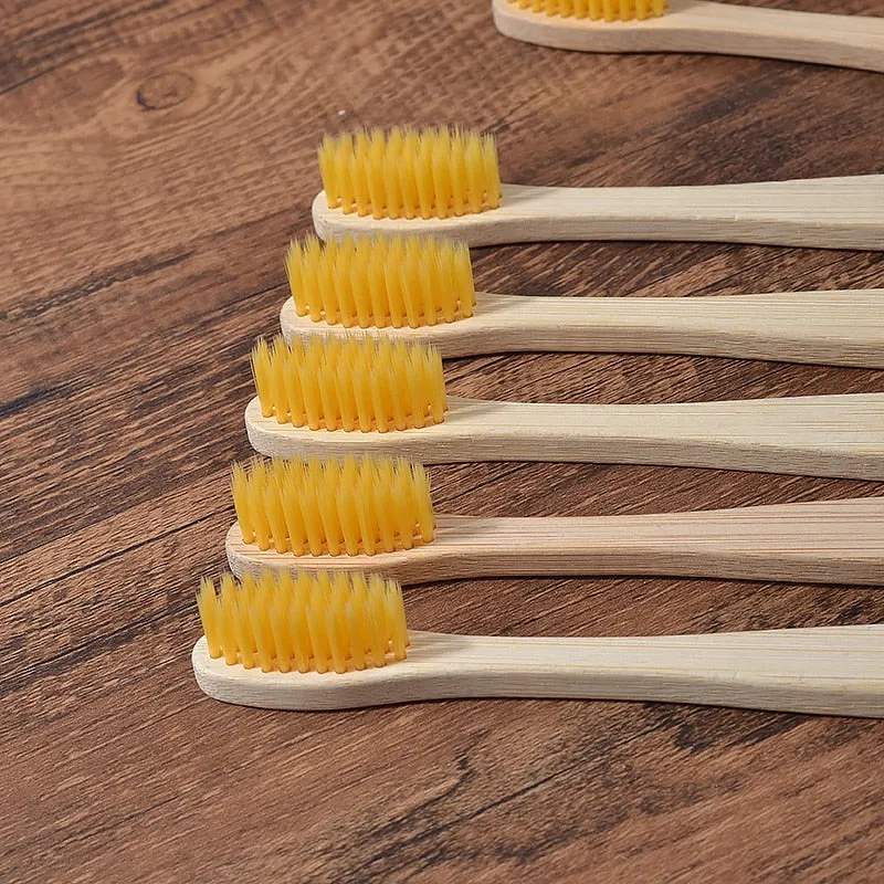 Eco Bamboo Toothbrush Box Set