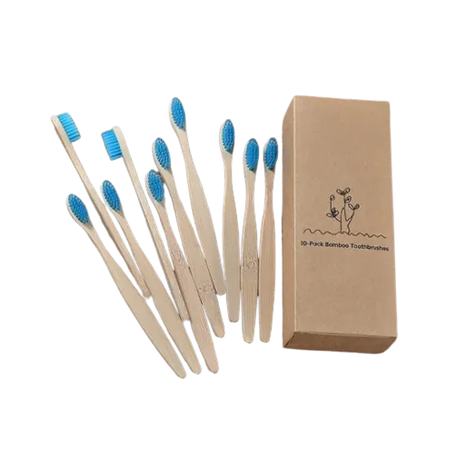 Eco Bamboo Toothbrush Box Set