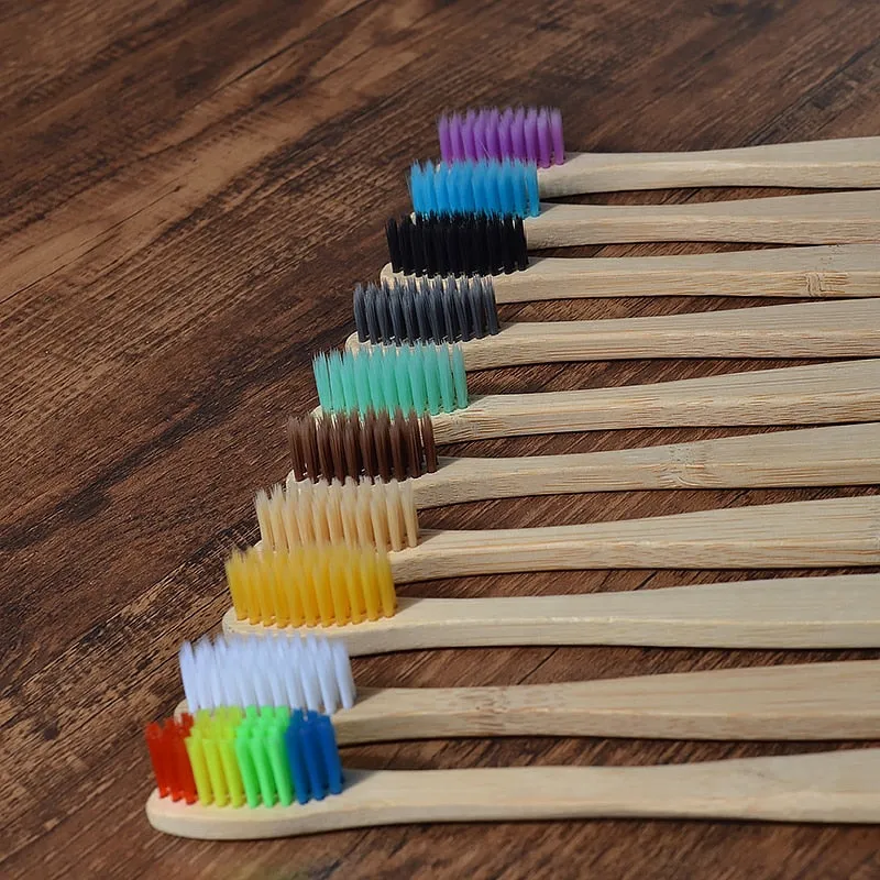 Eco Bamboo Toothbrush Box Set