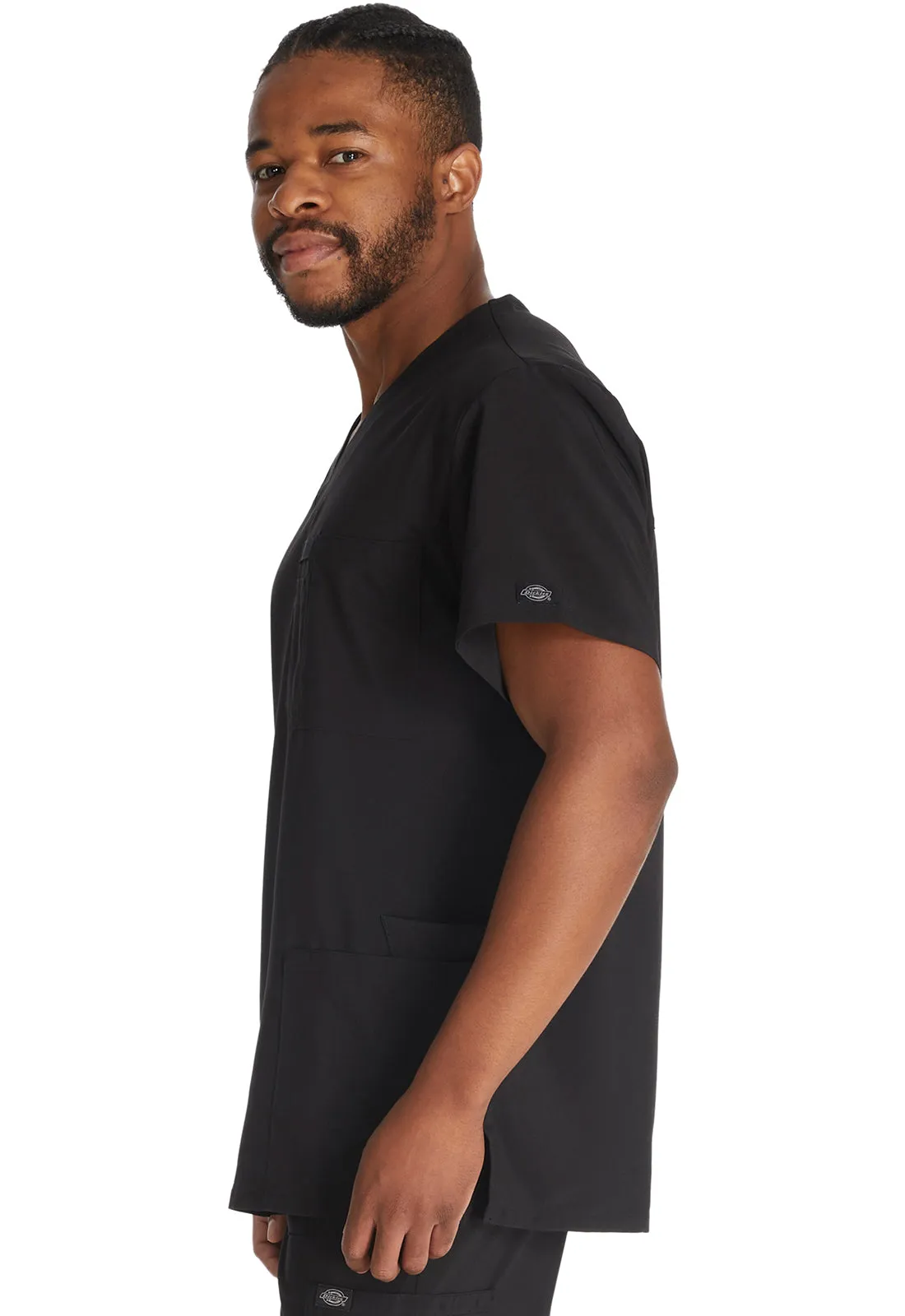EDS Essentials DK645 Men's V-Neck Top Black