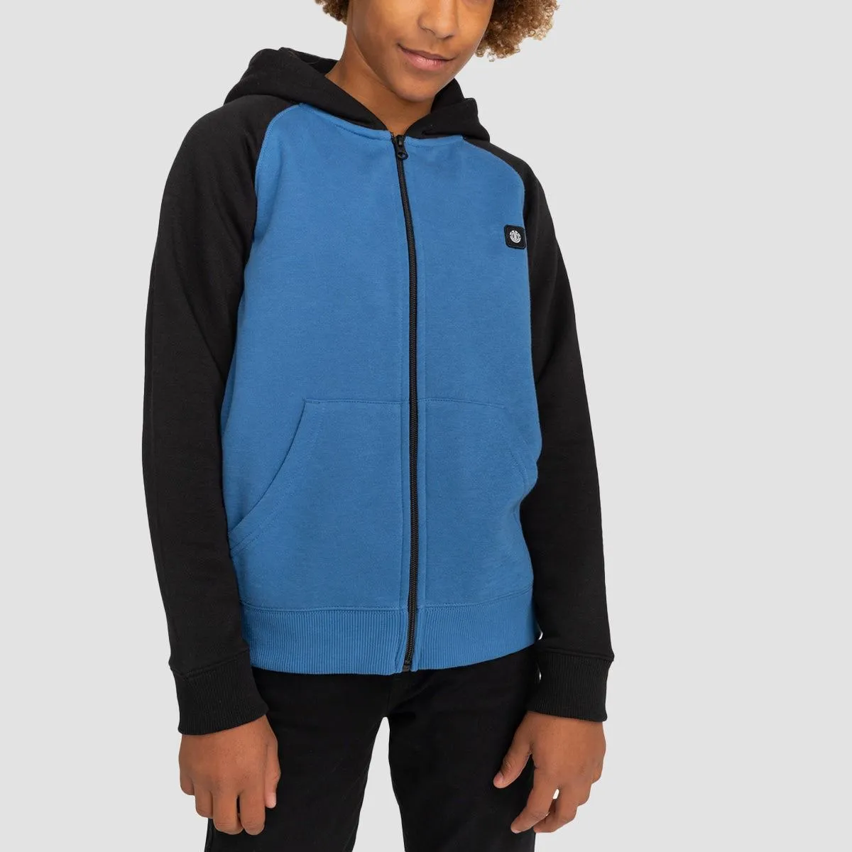 Element Olympic Zip Hoodie Flint Black - Kids