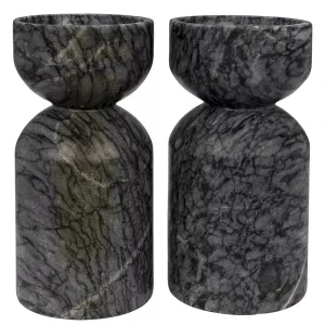 ELIAS DECORATIVE CANDLE HOLDER SET OF TWO