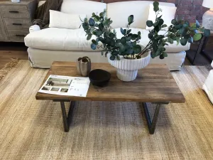 Elmwood Reclaimed Solid Elm Coffee Table