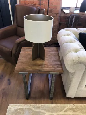 Elmwood Reclaimed solid Elm End Table