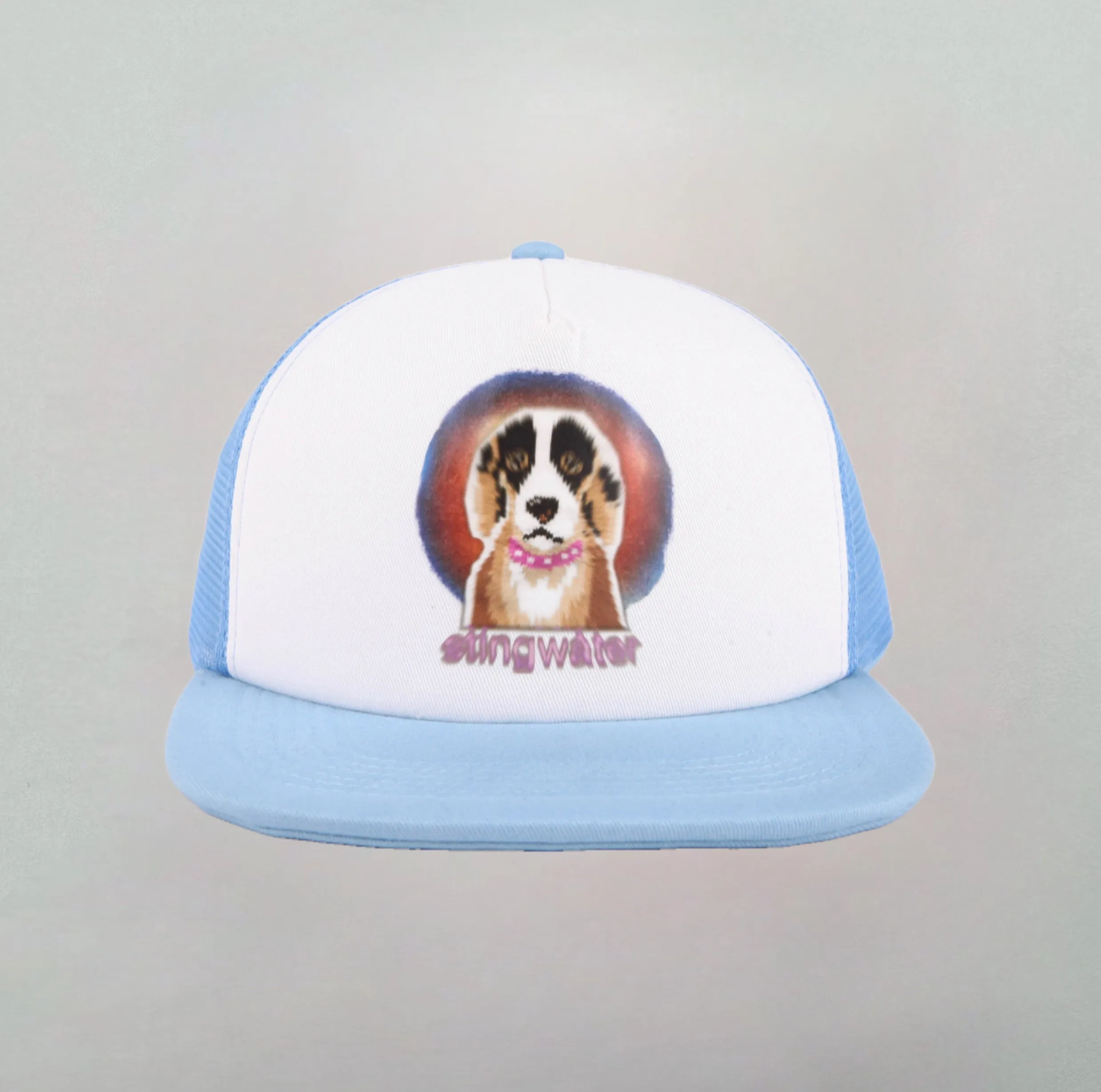 Emotional Support Dog Trucker Hat BB Blue