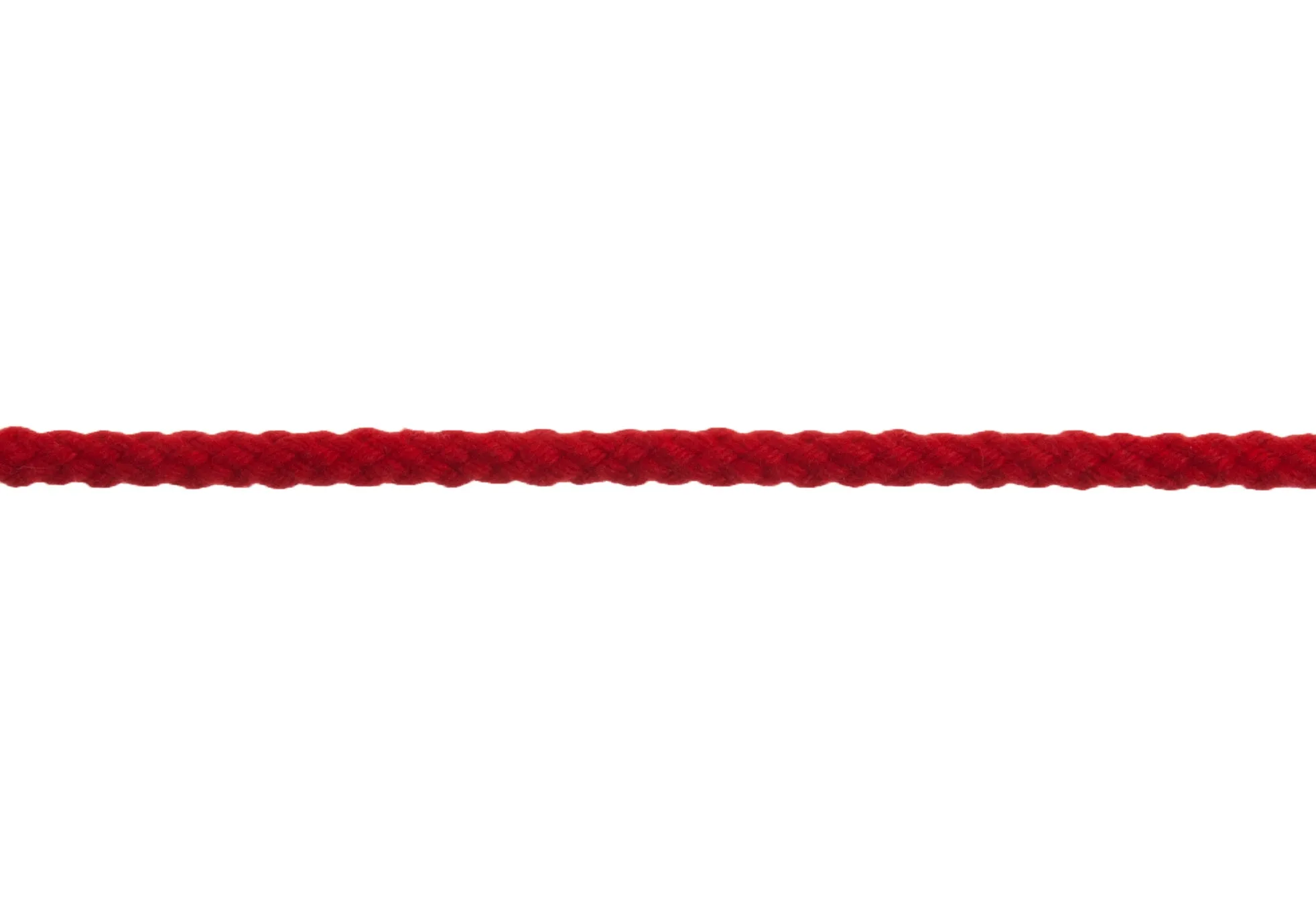 Essential Trimmings Braided Cotton Acylic Cord Macramé Crafts 30mx4mm | Choose Colours