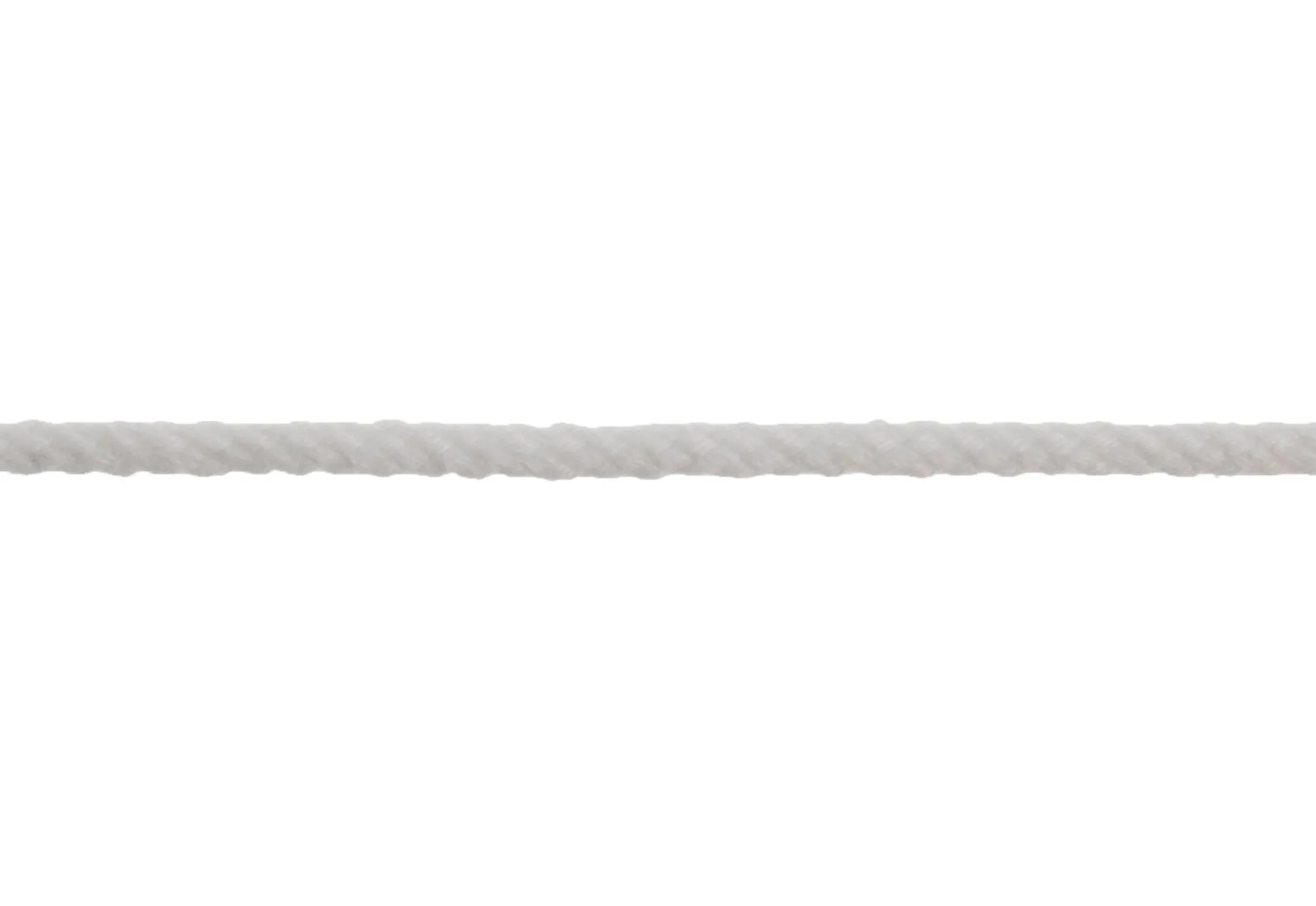 Essential Trimmings Braided Cotton Acylic Cord Macramé Crafts 30mx4mm | Choose Colours