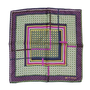 Etro Silk Pocket Square Size