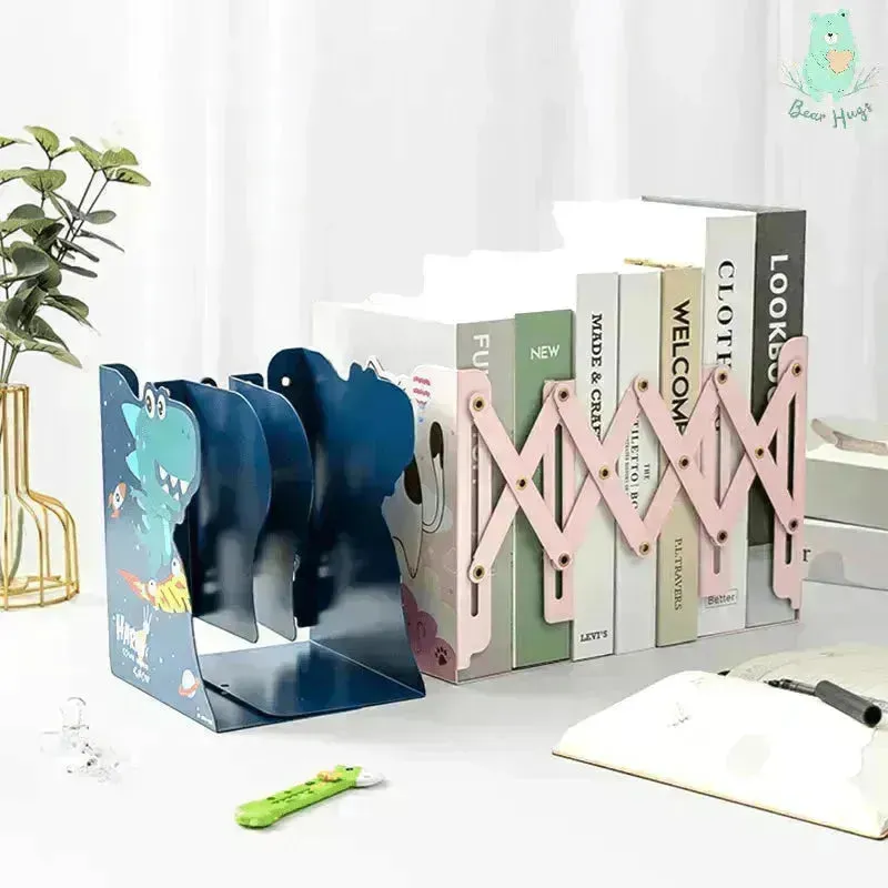 Expandable Metal Adjustable Desktop Book Stand