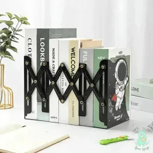 Expandable Metal Adjustable Desktop Book Stand